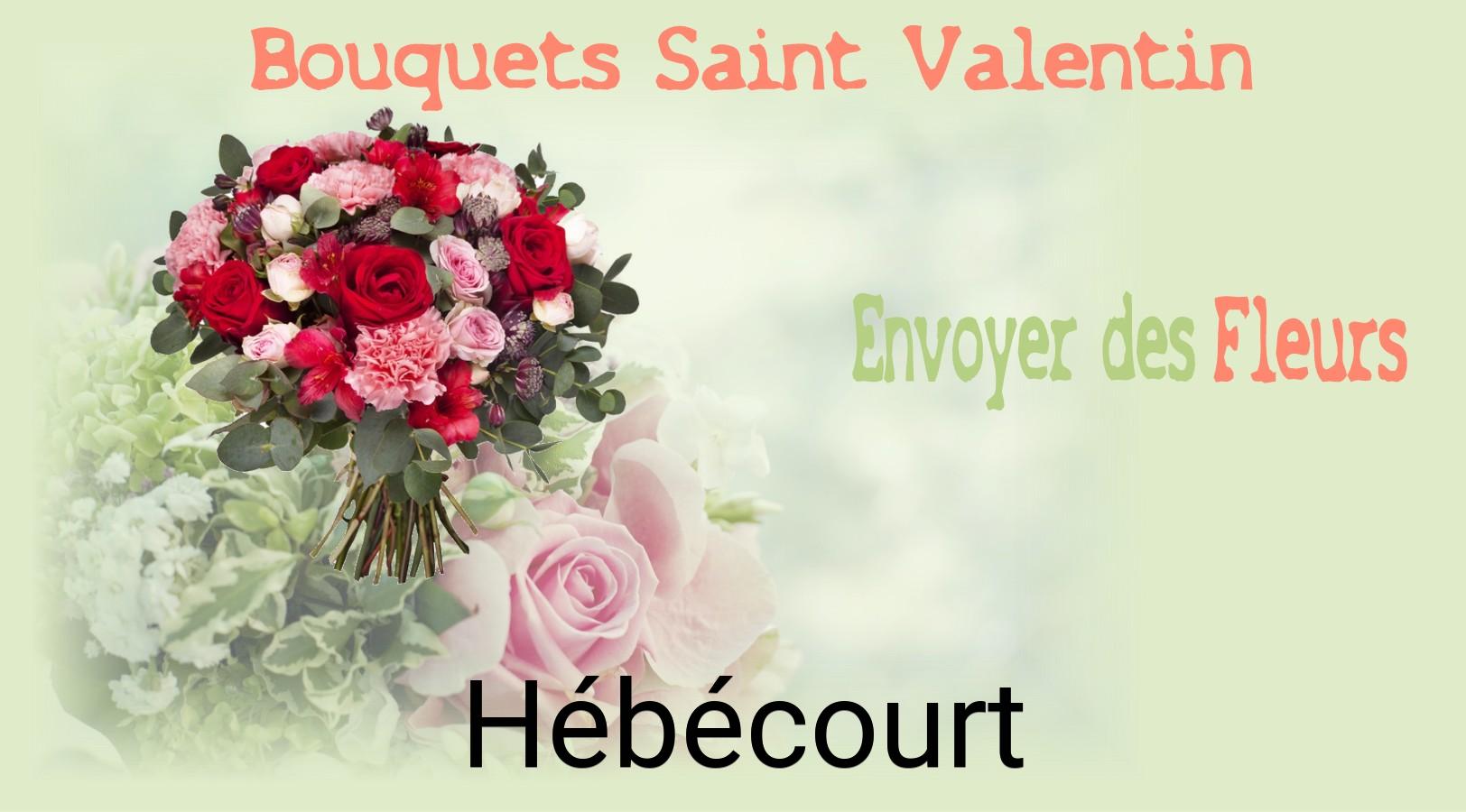 Roses de Saint-Valentin livrées à Hébécourt